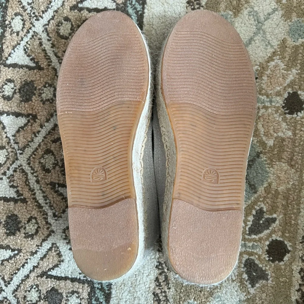 Saludos Anthropologie Flat Espadrilles Smoking Slipper Cherry Cherries Size 5.5